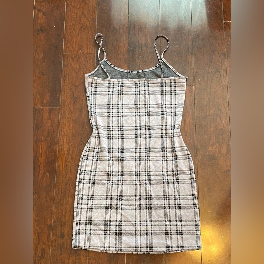 Plaid dress mini/midi - Picture 2 of 2